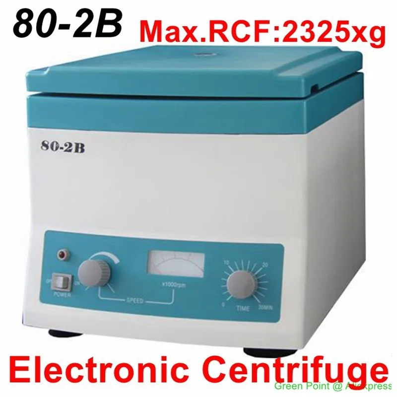 4000rpm Desktop Low Speed Electric Centrifuge 80-2B Medical Laboratory Centrifuge High Strength Plastic 110V/220V With CE12X20ml