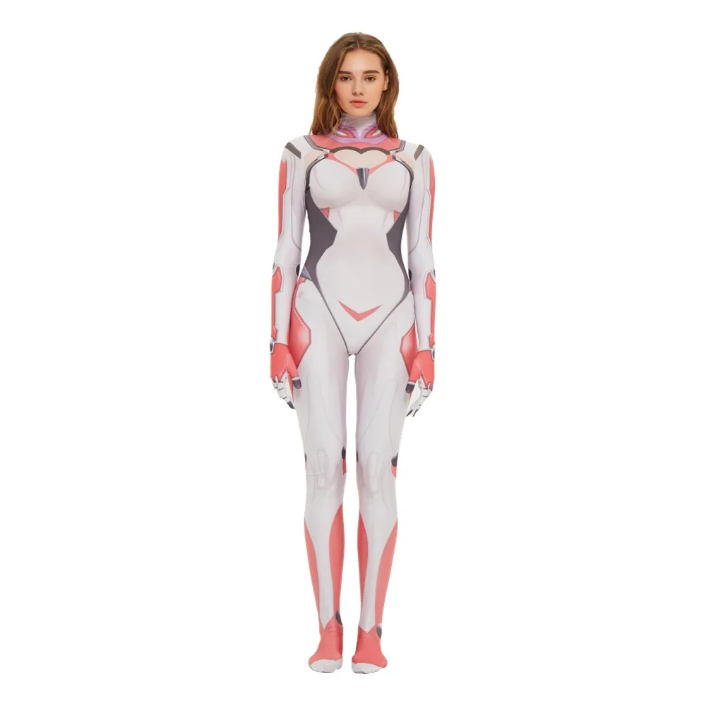 Daji Sexy Girl Jumpsuit King of Glory Cosplay Costumes Women Tight Clothing Anime 3D Printed Cosplay Bodysuit Adult Sexy Tights