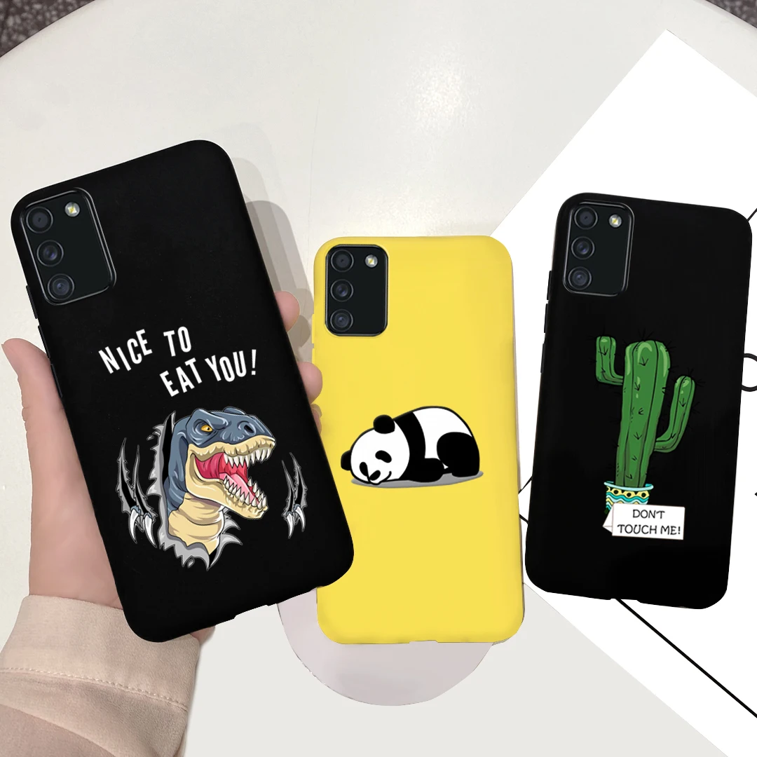 Cute Cartoon Cover For Samsung Galaxy A02S Case Silicone Soft TPU Back Cover For Samsung A02 A 02S A02S M02S M02 Phone Cases