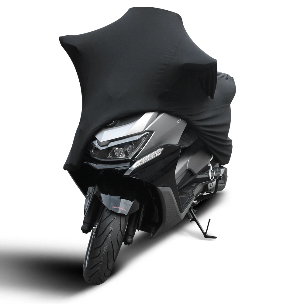 Universal Motorcycle Cover All Weather for Motorcycles Elastic Outdoor Against Dust Full Cover Rain Sun UV Protection