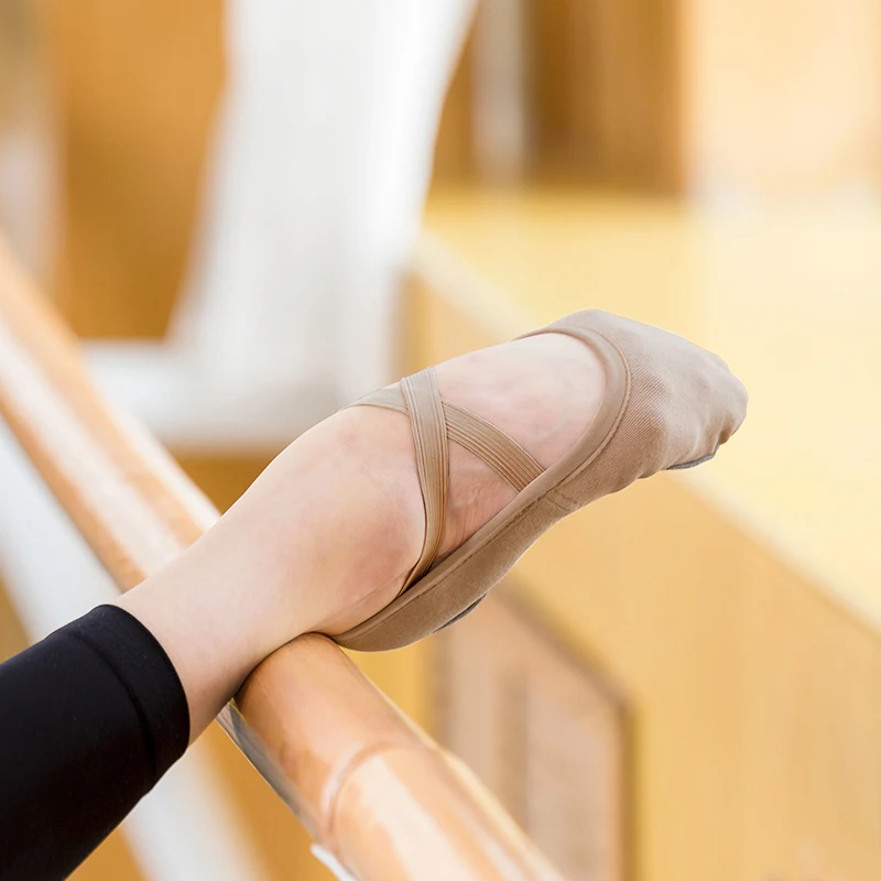 Ballett Schuhe Frauen Pointe Schuhe für Ballett High Stretch Leinwand Dance Hausschuhe Split Sohle Ballett Wohnungen Ballerina Pumpe Für Tanzen