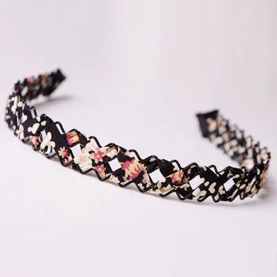 New Fashion Flower Leaf Hair Hoop Headband Hairband for Women Girls Bezel Hair Band Hair Accessories