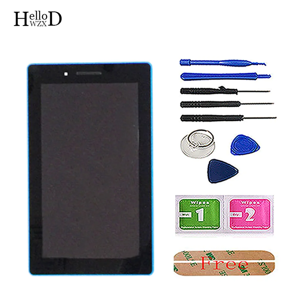 LCD Display Touch Screen For Lenovo Tab 3 7.0 710 l Tab3 TB3-710 TB3-710F TB3-710L TB3-710I LCD Touch Digitizer Assembly Tools