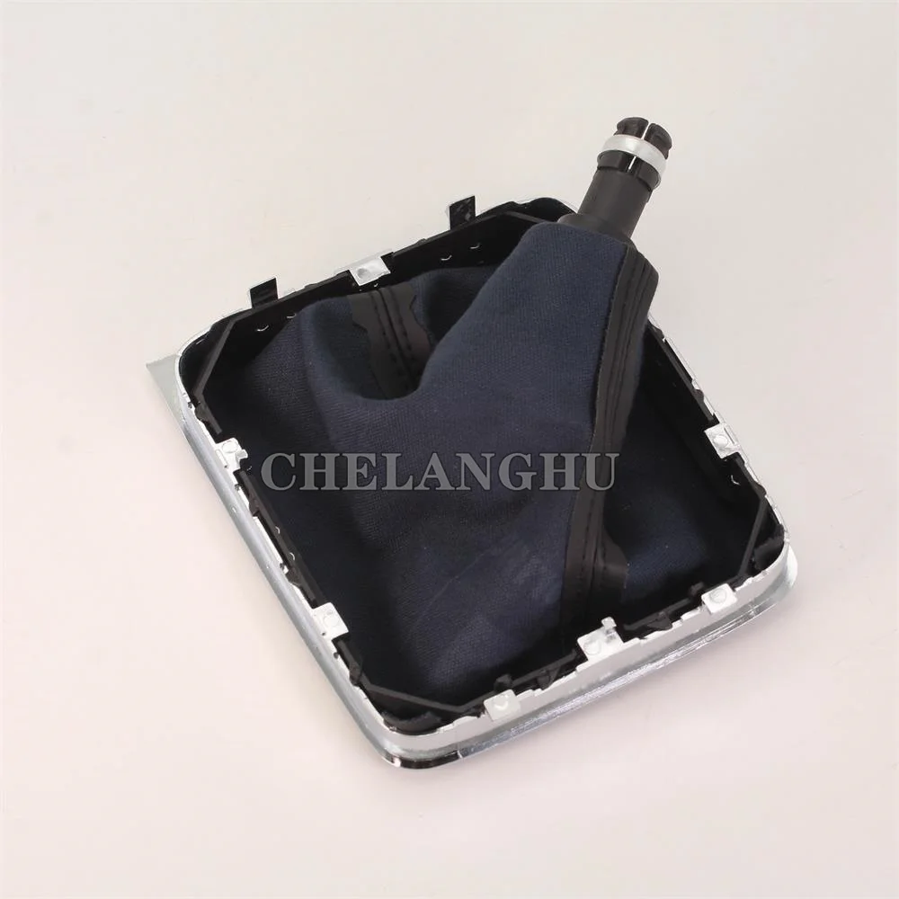 Picture 7: Manual 6 Speed Gear Stick shift knob Level leather Boot For VW Passat B6 Variant Wagon  2006 2007 2008 2006 2010 Car-styling