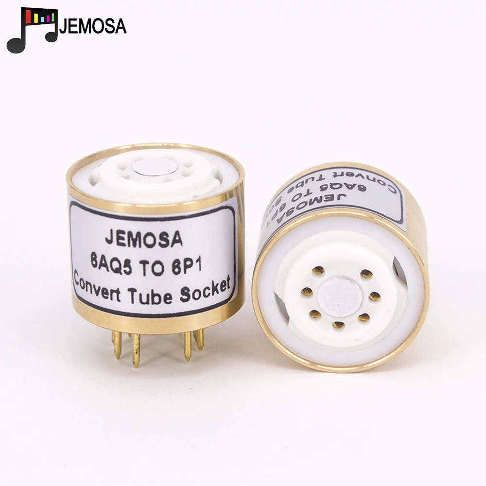 Amplificador de tubo de vacío de Audio DIY, adaptador de enchufe de conversión, a 6P1 6AQ5, 1 unidad