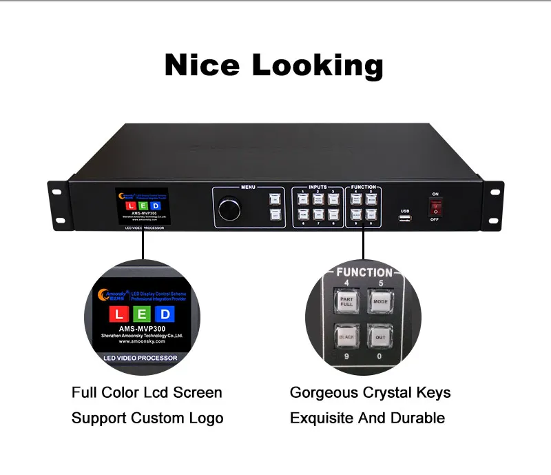 MVP300 Video Processor Controller Compatibel Linsn Nova Colorlight Kaart Voor Led Scherm