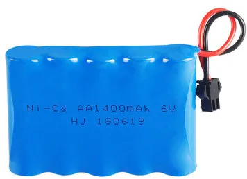 6.0V akumulator NI-MH NI-CD bateria 700mAh 1400mAh 1800mAh 2400mAh 2800mAh na zabawki zdalnie sterowane samochody ciężarówki czołgi zabawki zdalnie