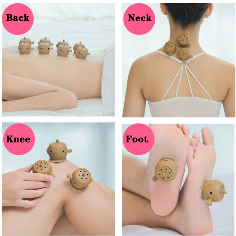 Moxibustion Box Moxa Sticks Mini Mugwort Tube Burner Acupuncture Therapy Point Body Warm Massage Heating Treatment Pain Relief