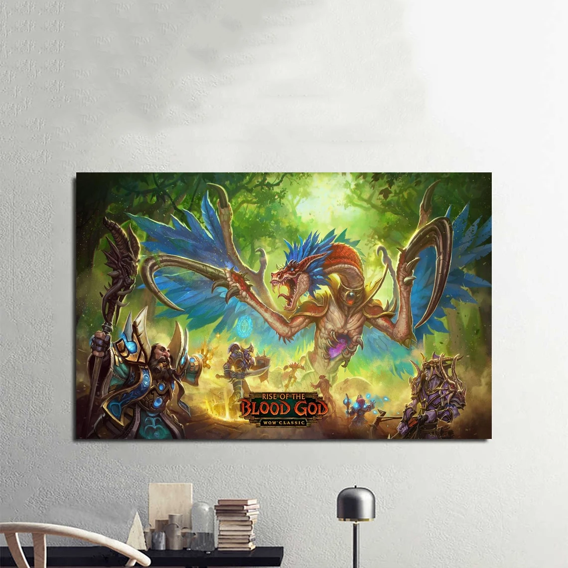 World of Warcraft Game Poster Print Home Decoration Wall Painting (No Frame)