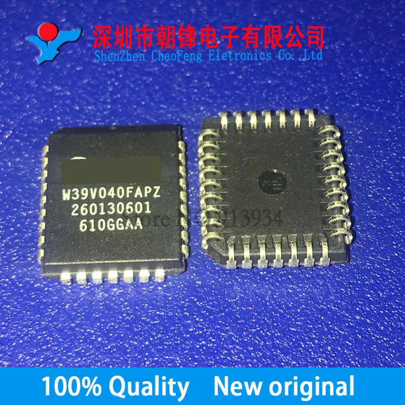 10PCS W39V040FAPZ W39V040FAP PLCC32 New original