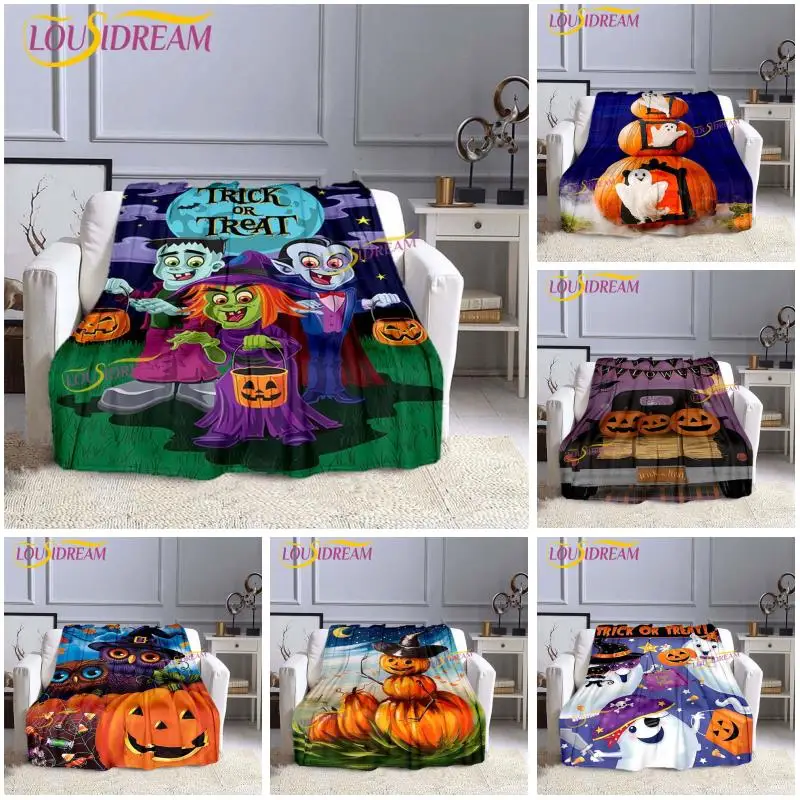 Halloween decke sofa quilt abdeckung reise bettwäsche outlet decke flanell decke bett abdeckung