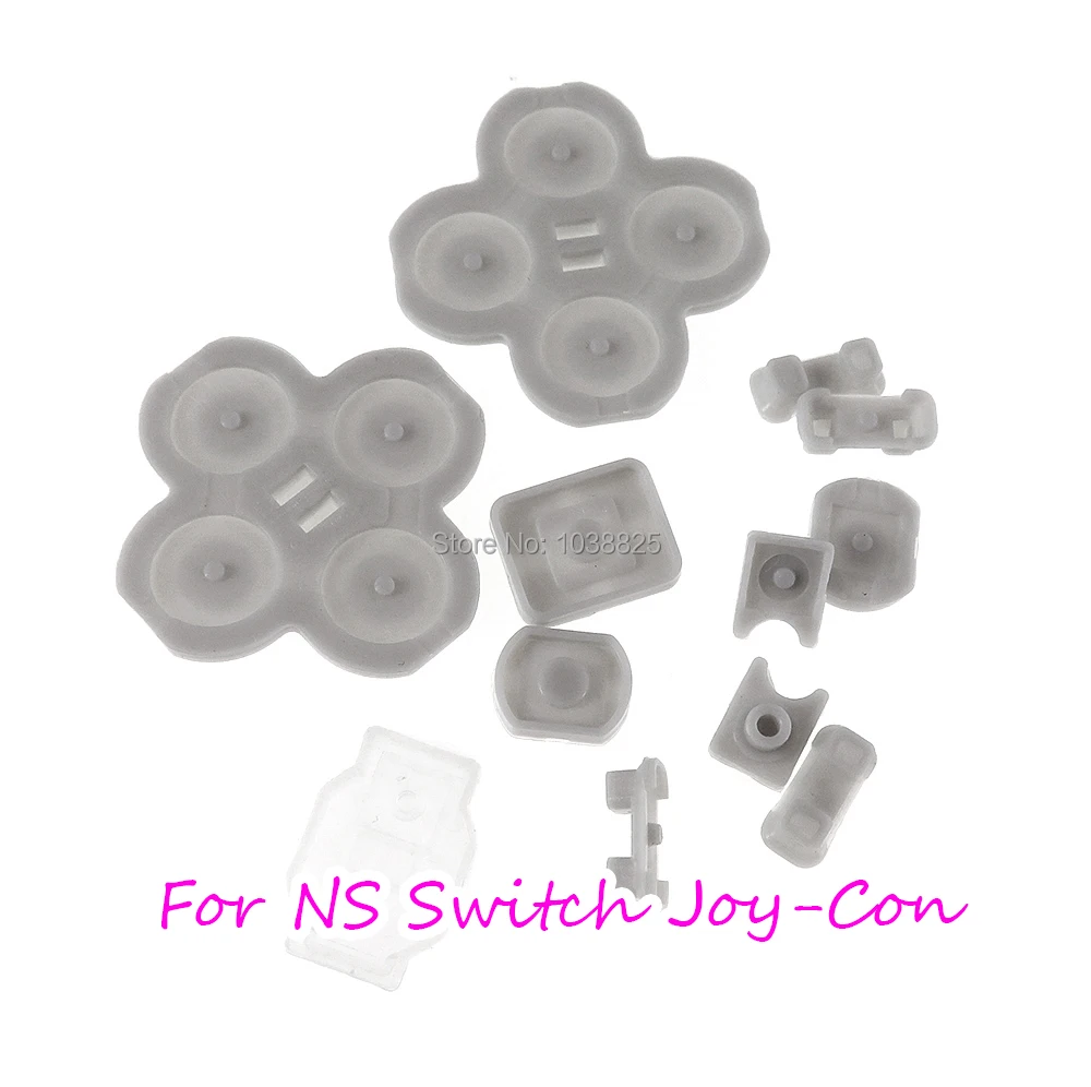 1set Rubber Conductive Buttons D-pad Full set for NS Nintendo Switch Joy-Con Silicone Start Select Keypad for switch lite pro