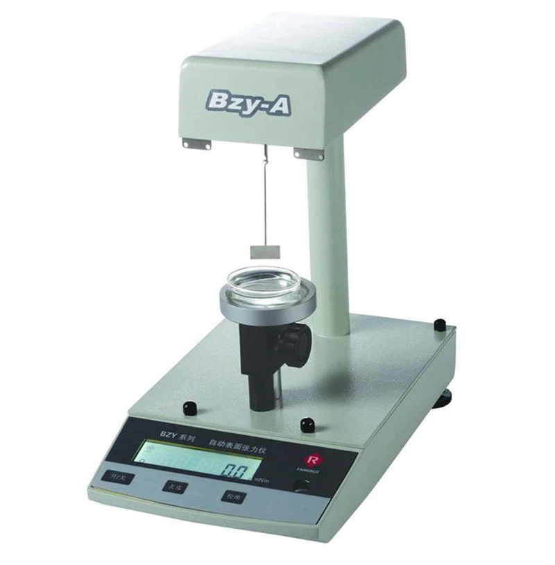 Automatic Surface Interfacial Tensiometer Platinum plate method BZY-A tension