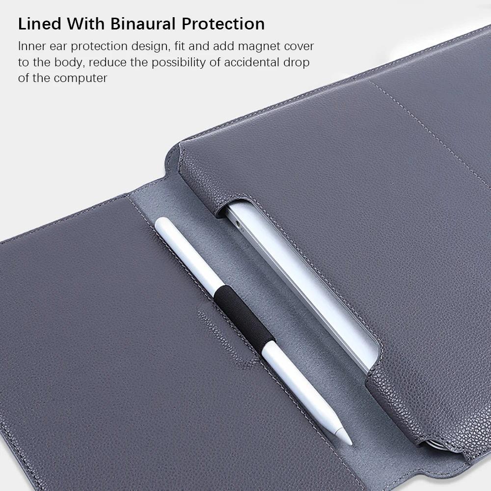 Men's Briefcase laptop bag For macbook pro air 13 case 13.3 14 15 15.4 16 Cover Stand For HP Notebook Pouch сумка для ноутбука