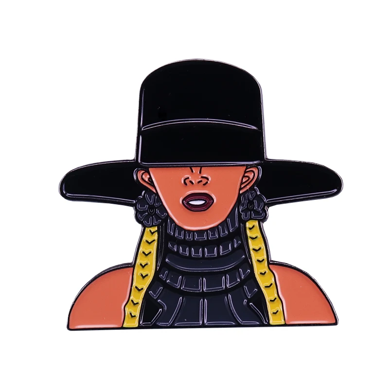 Beyonce Formation lapel pin popular culture music party favor stylish art you can wear