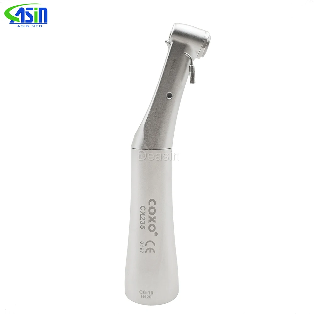 1pc COXO 20:1 Contra Angle Slow Speed dental Handpiece For Dental implant Micromotor Free shipping