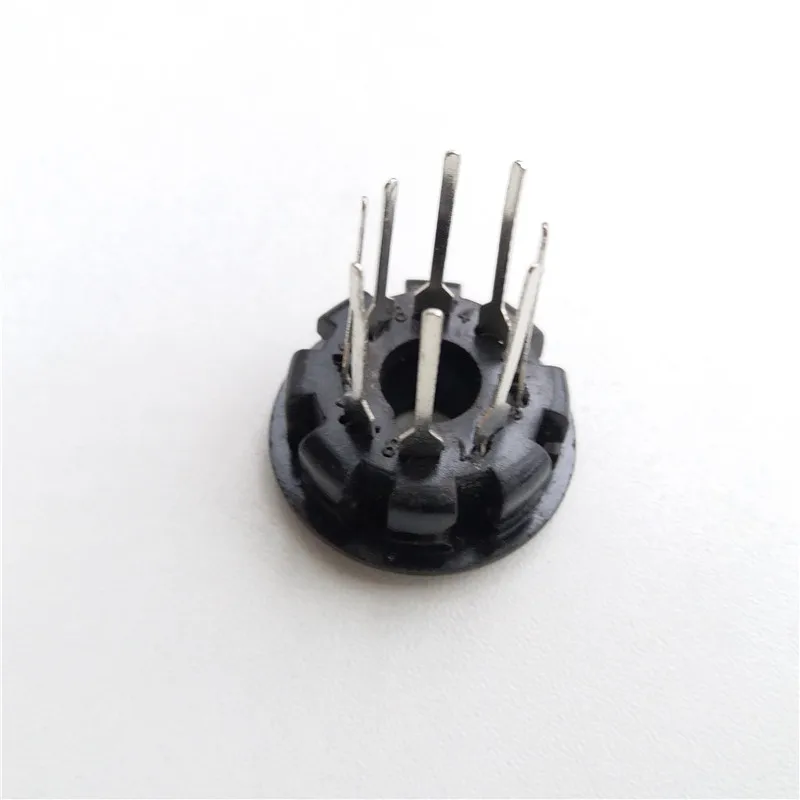 7 Chiếc Bakelite Ống Ổ Cắm 8 Pin Ống Ổ Cắm S8WPL Chân Bạc Cho KT88