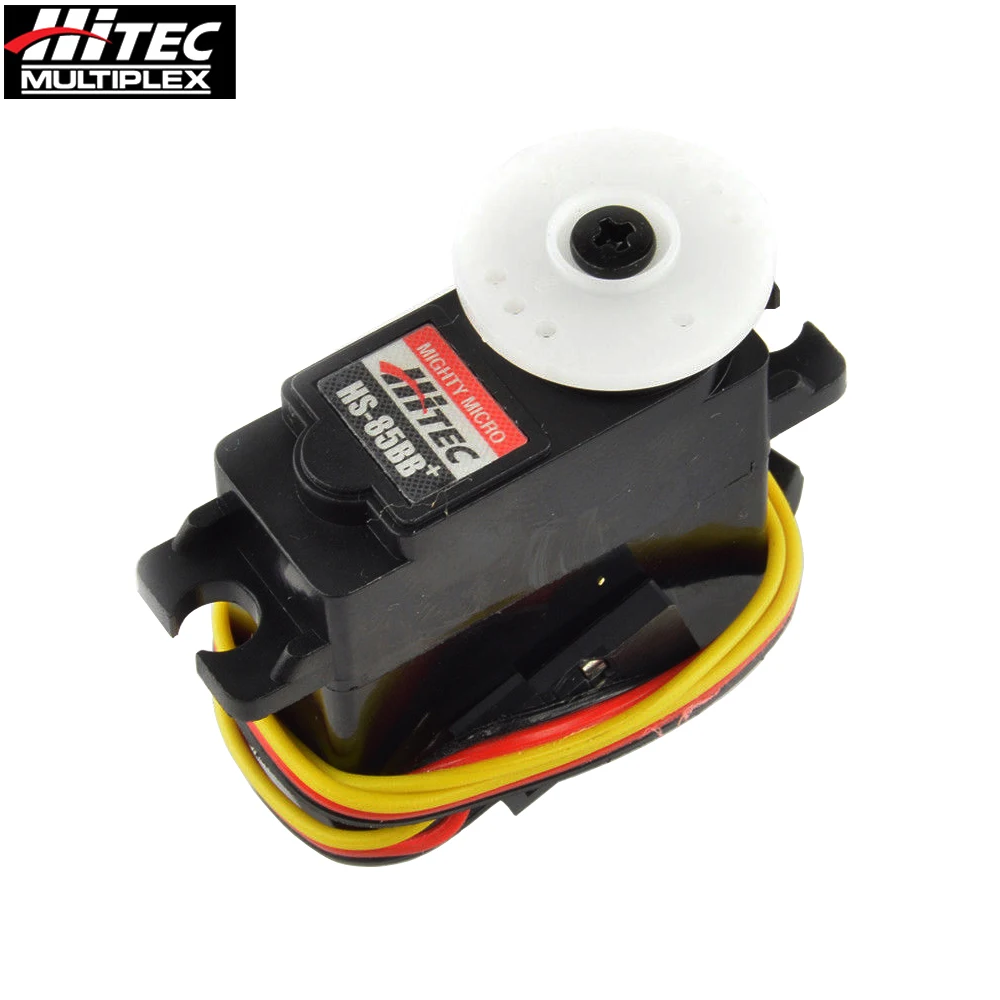 Hitec HS-85BB+ HS85BB 4.8V~6.0V High Torque Analog Servo For 1:4 1:5 Monster Truck Buggy Truggy Short Course Electric Airplanes