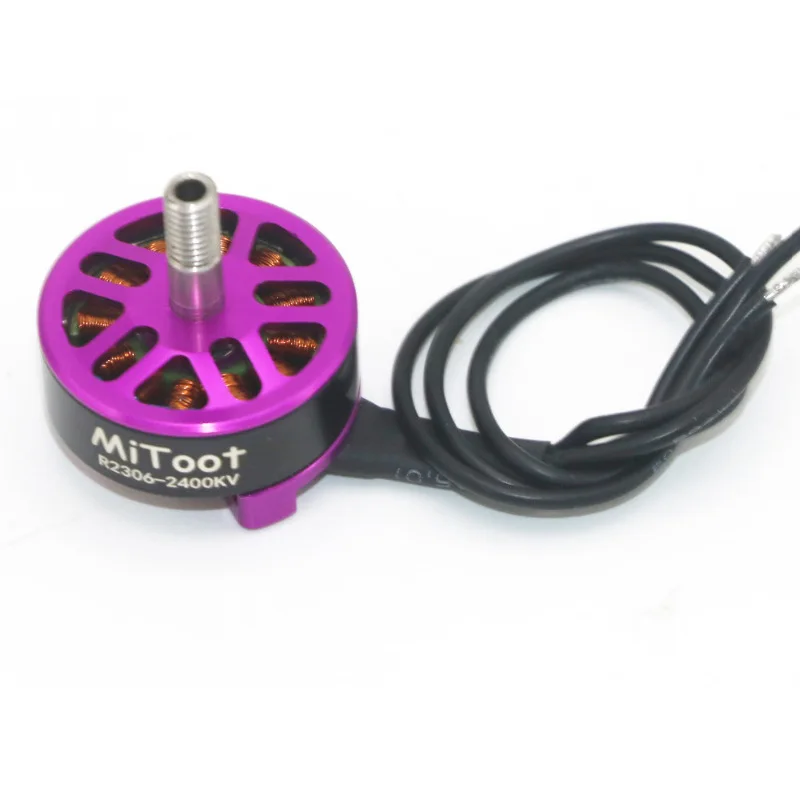 4 zestaw/partia Mitoot R2306 2306 2400KV bezszczotkowy silnik CW CCW wsparcie 4-5S dla FPV zdalnie sterowany dron Quadcopter Multirotor