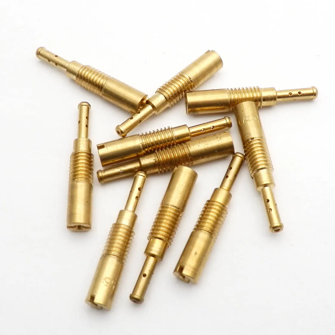 10pcs Carburetor Pilot Jet M5 Slow jet idle jet 5x0.8mm Thread 35,38,40,42,45,48,50,52,55,60 Slow Jet KEIHIN  Injector Nozzle