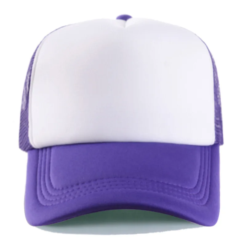 Summer kids mesh trucker hat with logo New children boy girl baby custom baseball cap Breathable Leisure sun hats