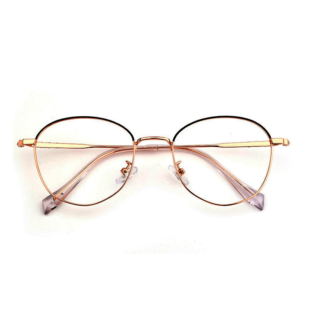 

Fashion Retro Metal Fullrim Frame Anti Blu Light Ultralight Reading Glasses Modern for Men Women+1 +1.5 +2 +2.5 +3 +3.5 +4