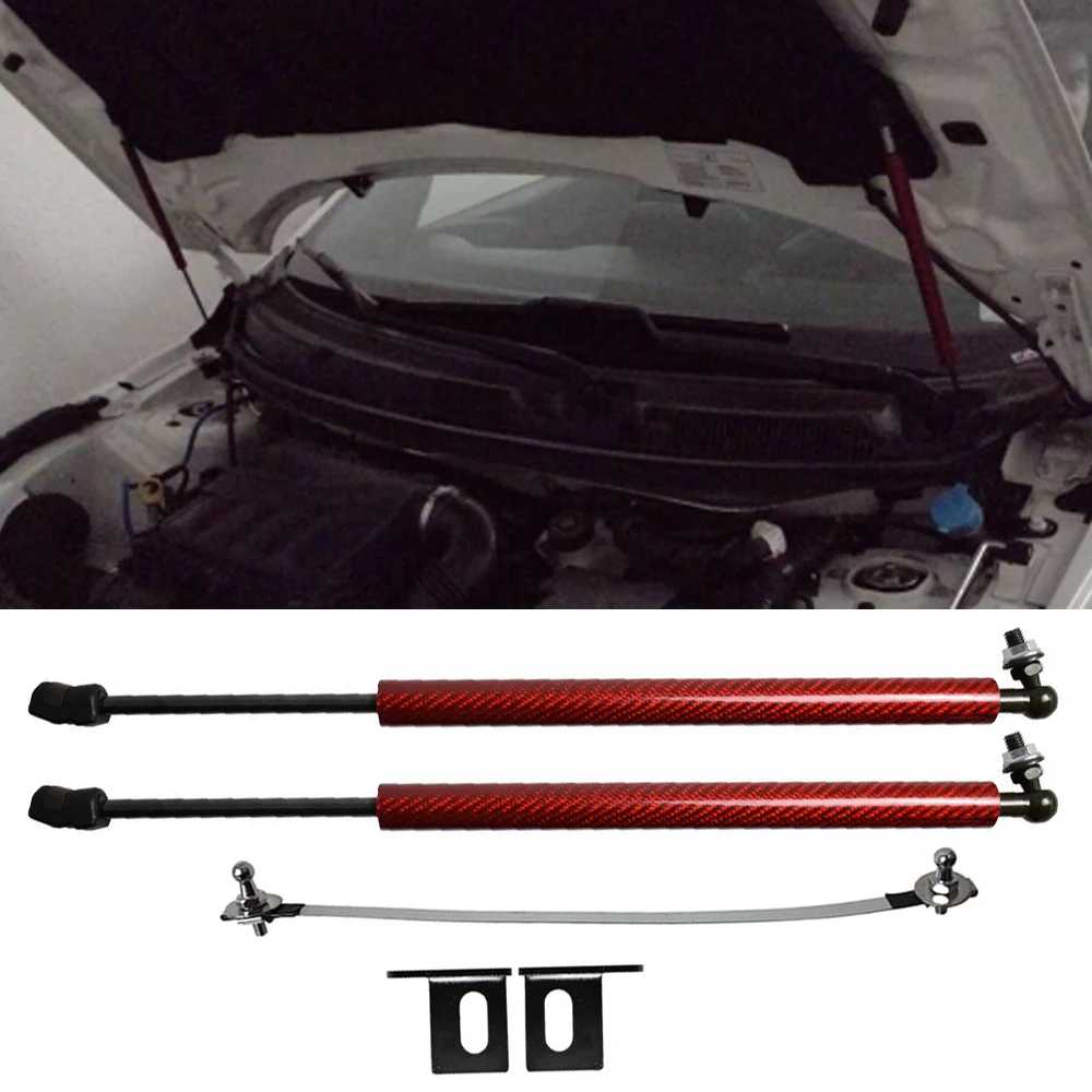 Damper for Fiat Argo 2017-2021 Front Bonnet Hood Modify Gas Struts Lift Support Shock Accessories Absorber