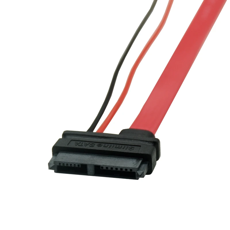 1PCS Slimline SATA Power Kabel Zu Molex Slim SATA 13 Pin (7P + 6P) zu 7 Pin + 4pin Power Cable1 Für SATA Slimline Port