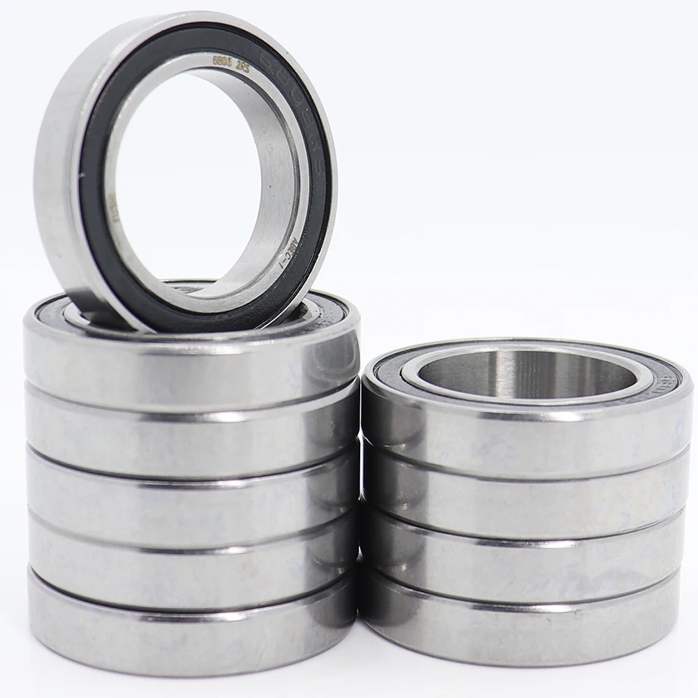 6803 2RS Bearing 17*26*5 mm ( 10 PCS ) ABEC-1 Metric Thin Section 61803RS 6803 RS Ball Bearings 6803RS