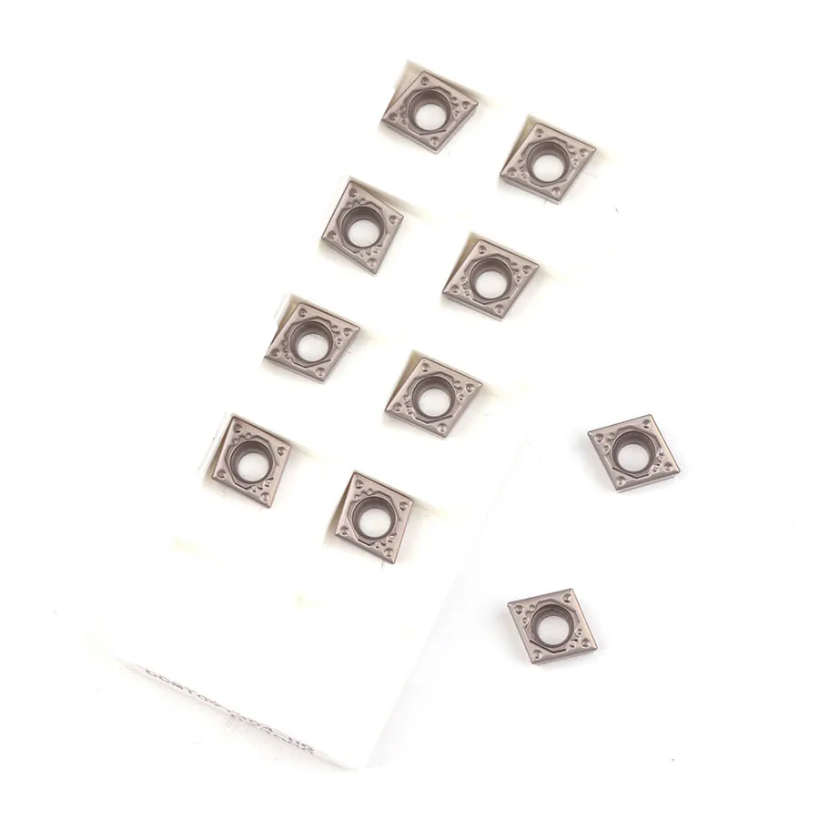 CCMT09T304-HQ NK60 CCMT09T308-HQ NK60 Gốm Kim Loại Lưỡi Dao Cắt Cao Chất Lượng Nội Bộ Biến Dạng Carbide Lưỡi Dao Tiện Bằng Máy CNC Dụng Cụ