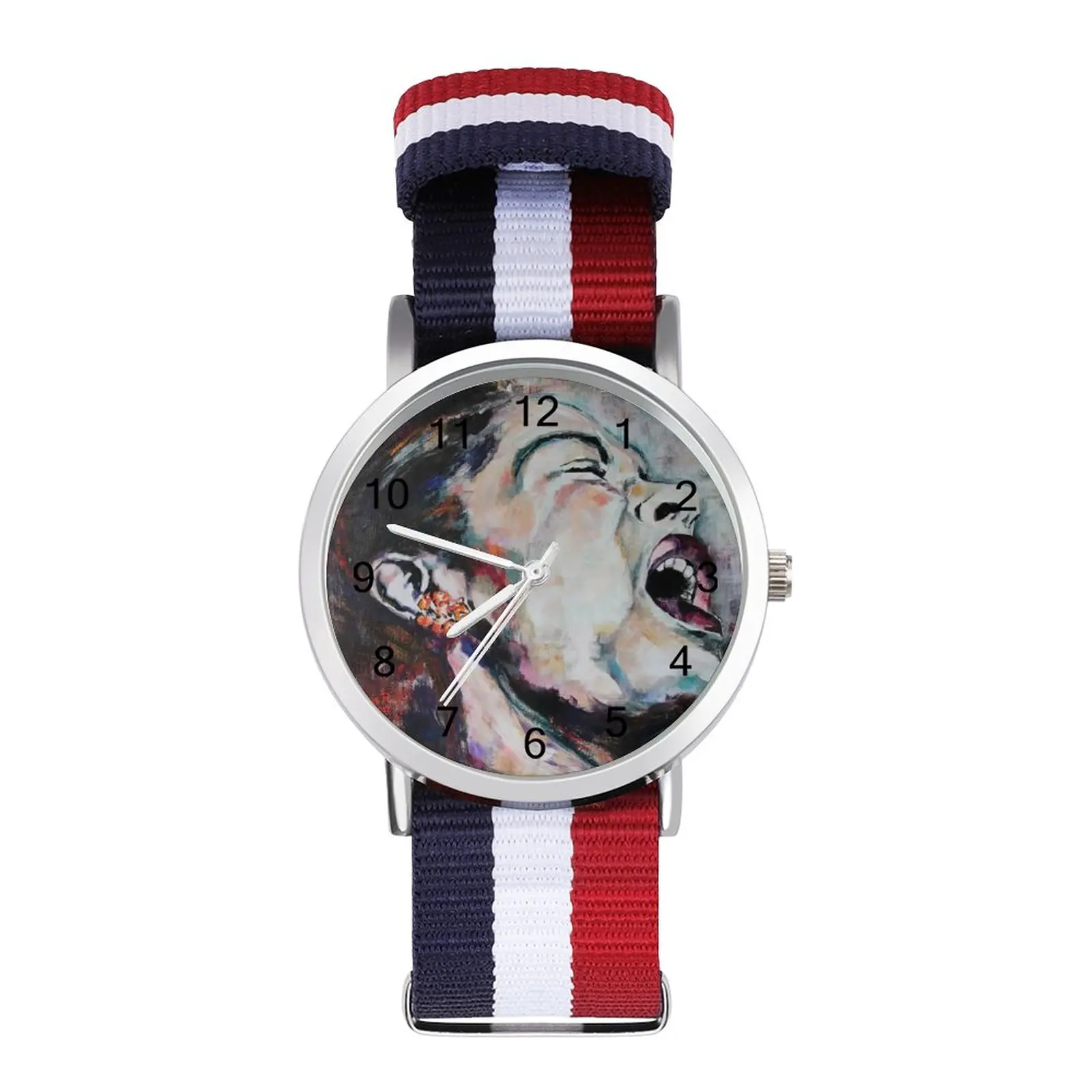 Montre à Quartz pour femmes, cadran triste, montre-bracelet de printemps, Design abordable, montre-bracelet inhabituel