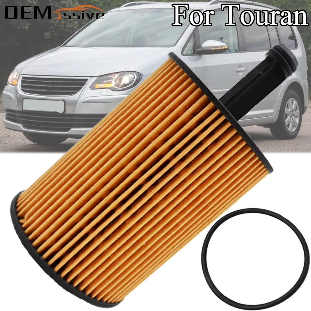 Oil Filter For VW Touran 1T1, 1T2 2003 2004 2005 2006 2007 2008 2009 2010 1896ccm 1968ccm 1.9 2.0 TDI Diesel Engine 071115562C