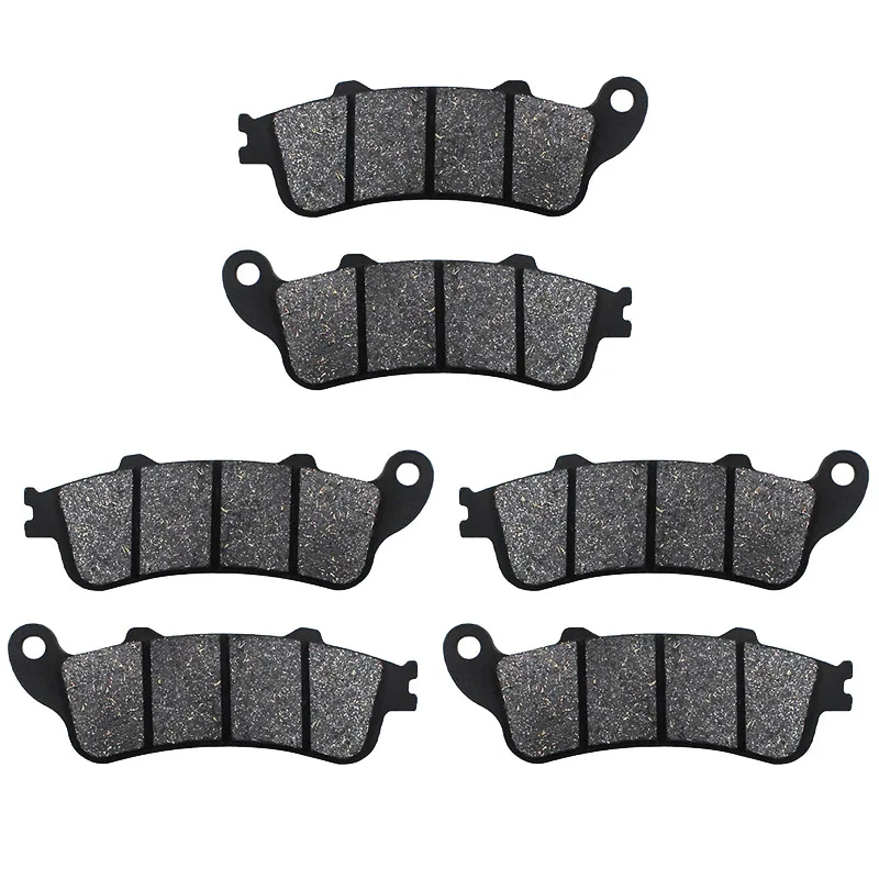 AHL Motorcycle Front Rear Brake Pads For HONDA NT650 VFR800 XL1000 CB1100 SF X11 CBR1100 ST1100 GL1800 NRX1800 VTX1800