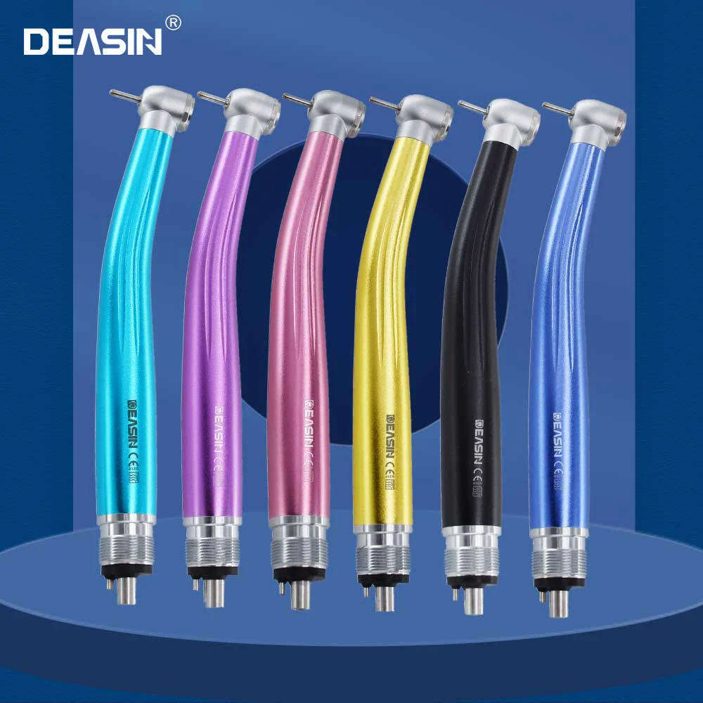 

Dental High Speed Handpiece Push Button Standard Head 2/4Holes Air Turbine Single Water Spring Rotor/Cartridge Fit NS*