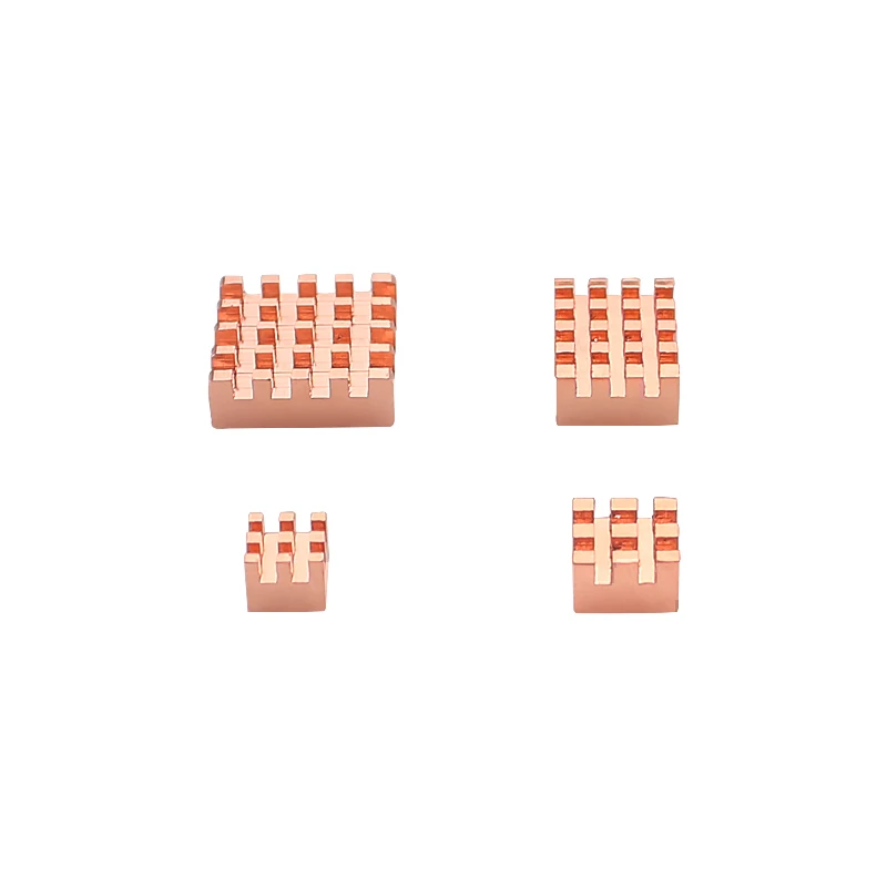 Raspberry Pi 4 Model B Koellichaam Metaal Koper Heatsink Passieve Koeling Pad Warmteafvoer Radiator voor Raspberry Pi 4