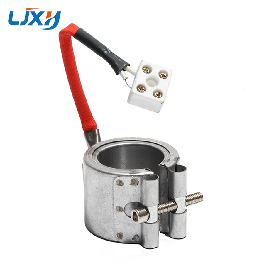 LJXH 32x32mm Ceramic Band Heaters 110V/220V/380V Aluminium Plate Cover 300W Heating Element for Injection Molding Machine