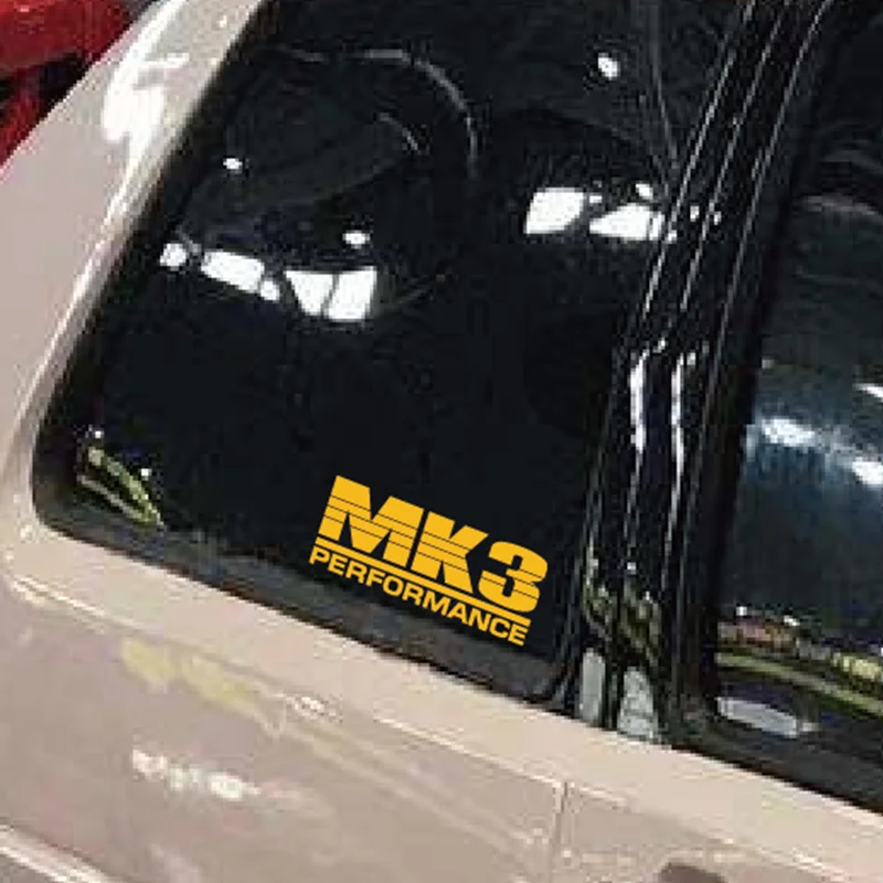 XY Car Stickers Vinyl Decals Rear Windshield Car Body Auto Funny Stickes for  Mk3 Performance 16cmx6cm