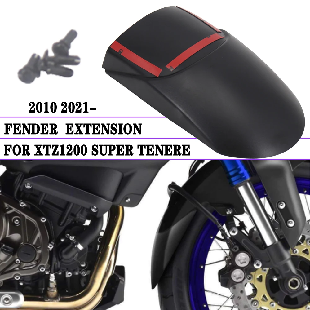 

For Yamaha XTZ1200 XTZ 1200 XT 1200 Z XT1200Z Super Tenere 2010- Motorcycle Front Wheel Fender Extension Mudguard Splash Guard