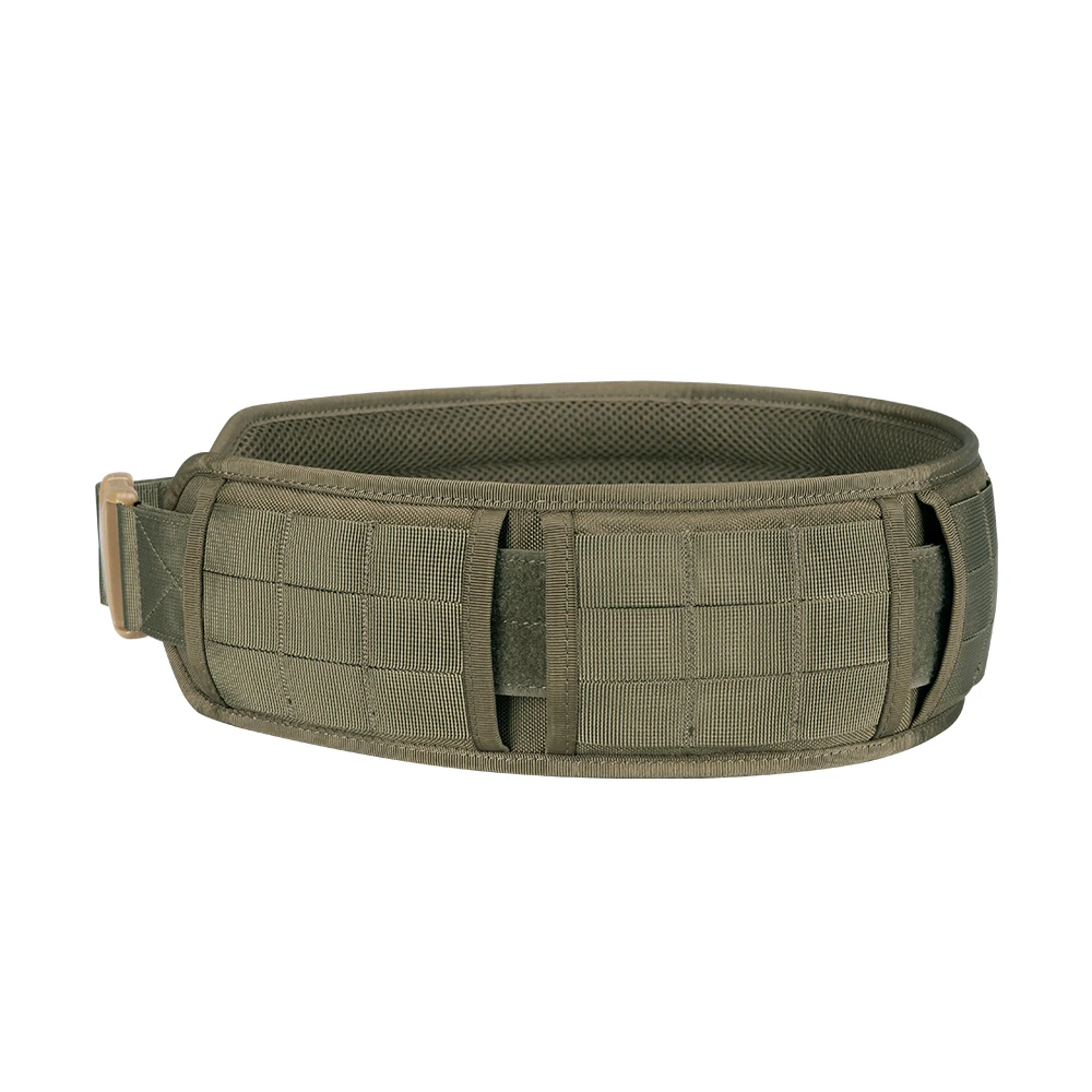Taktischer Kampfgürtel, verstellbarer Airsoft-Taillengürtel, Schnellverschluss-Schnalle, Outdoor-Jagd, Paintball, gepolstert, verdickt, verbreiterte Taille – Detail 10