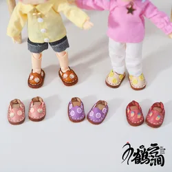 Chaussures décontractées en cuir de vachette faites à la main, jolies chaussures en cuir de fruits, chaussures BJD Butter, Obitsu11, GSC, 1/12, nouveau