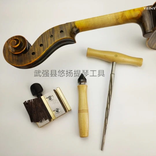 Violin tools Spiral pegs hole Reamers Pegs Shavers Round file tools