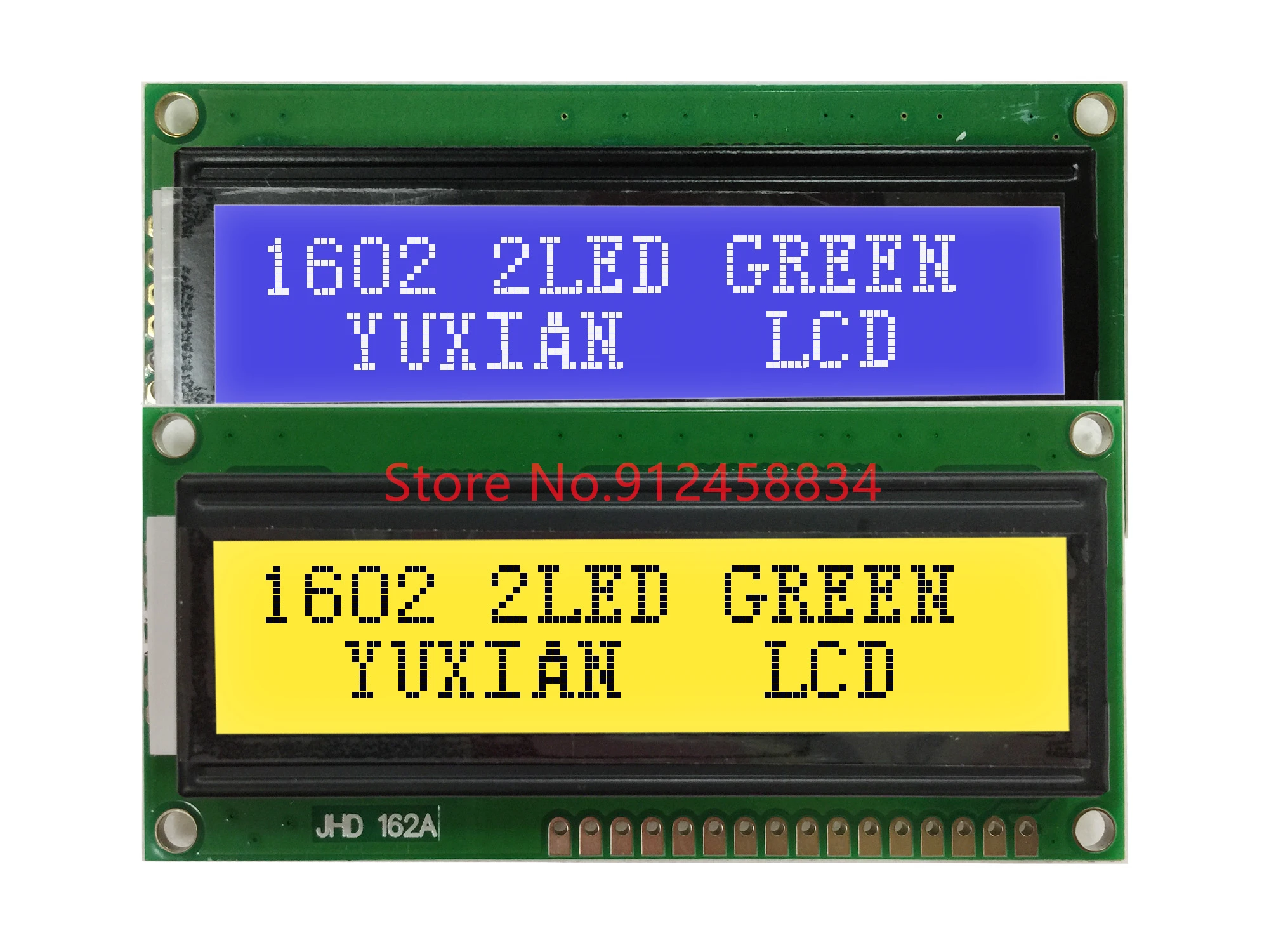 2 LED 16x2 1602 LCD Display Module JHD162A QY1602A  HD44780