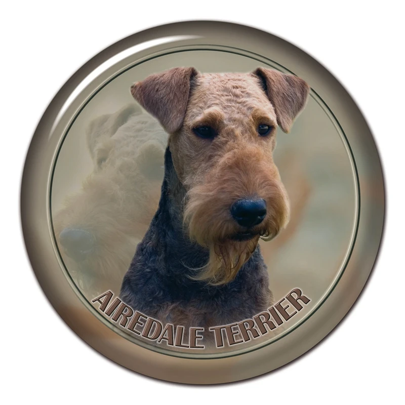 

Наклейка Aierdale Terrier Dog V1 для автомобиля, ПВХ наклейка для бампера, заднего стекла, туалета, S30404 #13 см/15 см/17 см