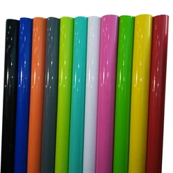 10/20/30/40/50*152CM Black Glossy Vinyl Film Gloss Glossy Car Wrap Foil Sticker With Air Bubble Free Motorcycle Car Wrapping