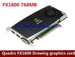 Originele professionele grafische kaart grafische werkstation Quadro FX1800 768M Professionele videokaart