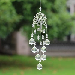 1PCS Crystal Suncatcher Crystal Ball Prisms Pendant Rainbow Maker Garden Hanging Crystals Decoration