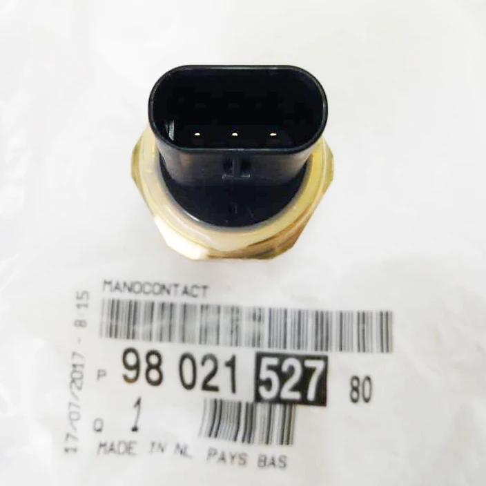 Oil Pan Fuel Pressure Sensor 9802152780 Used for Peugeot 3008 308CC/SW C4L RCZ 207CC Citroen C4 DS4