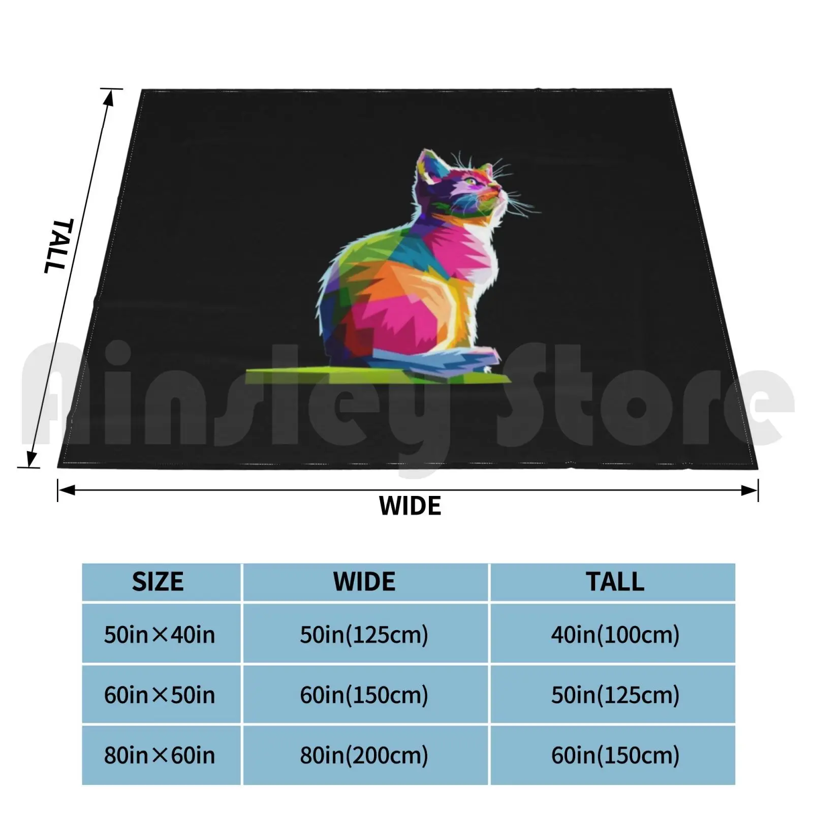 Blanket Cat Design Multicolor Gift 2630 Cute Cats Cute Kittens Kitty Cats