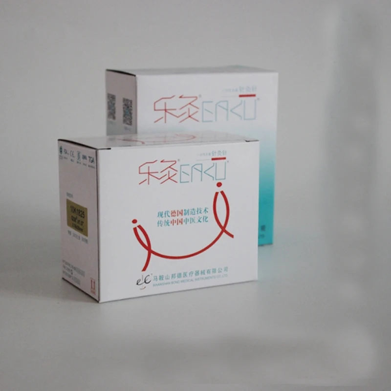 500pcs/box sterilized acupuncture needle EACU Stainless steel Disposable acupuncture needle