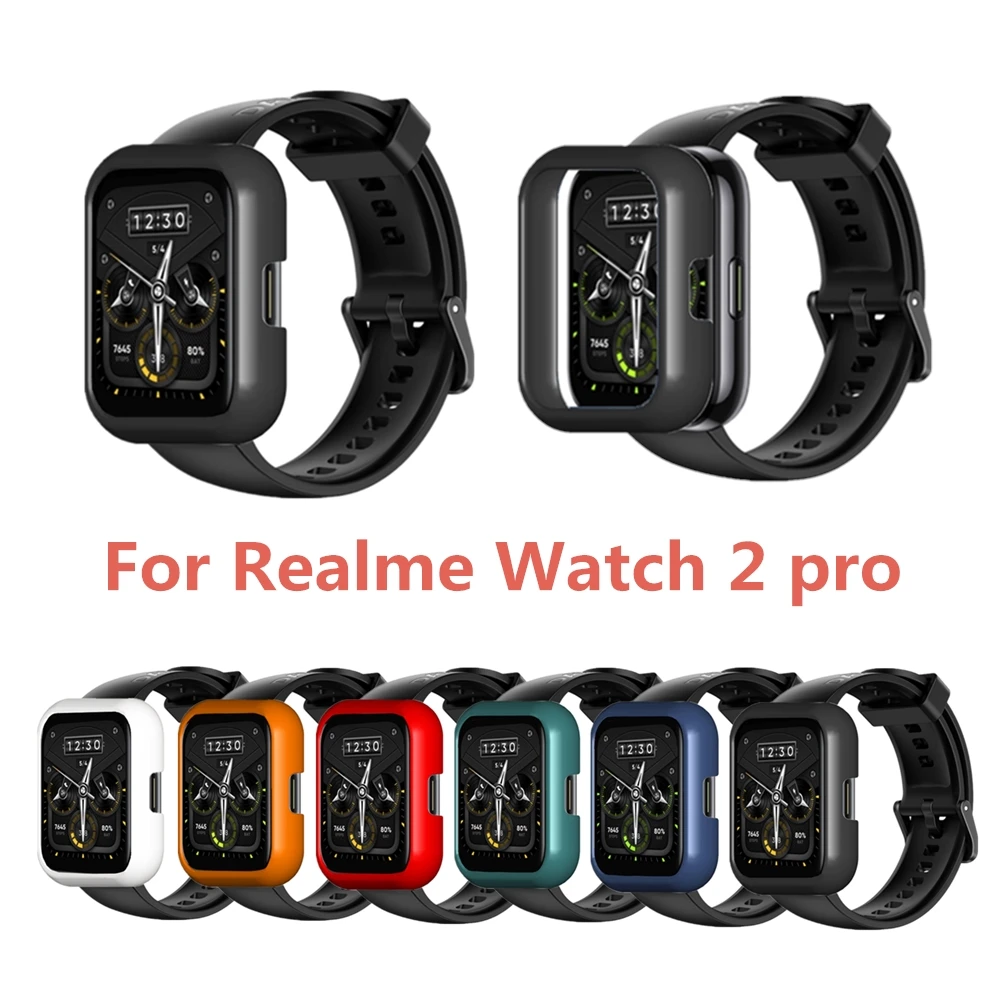 Case Cover For Realme Watch 2 Pro Protective Shell Hard PC Smartwatch Protector Frame For Realme 2 Pro Watch Protection Cases